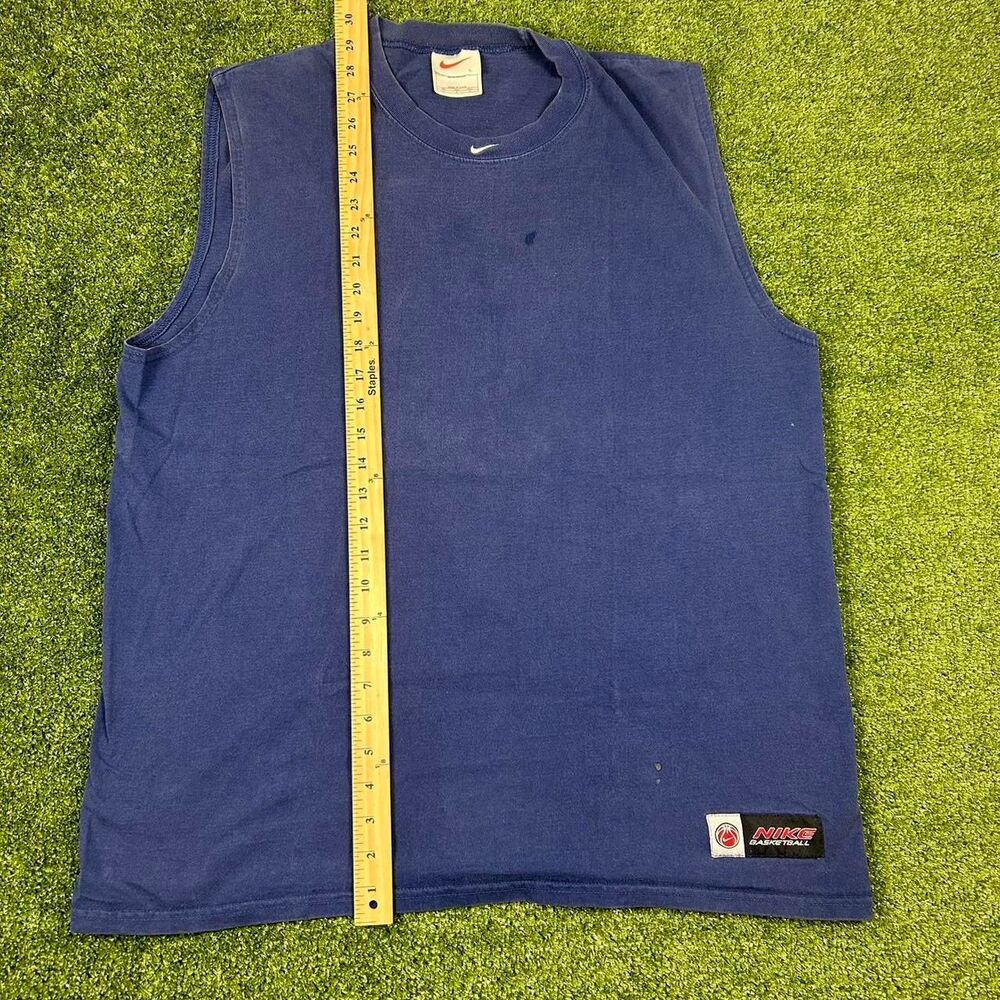 Nike Men's Blue and Navy Vest